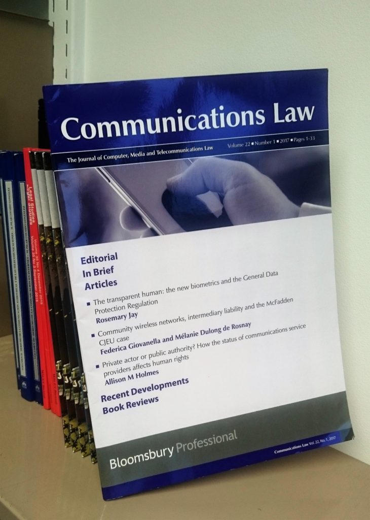 Communications Law Journal